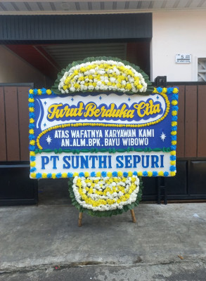 Papan Bunga Duka di Masjid Jamik
