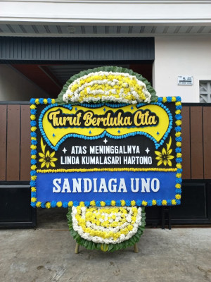 Papan Bunga Duka di Masjid Jamik